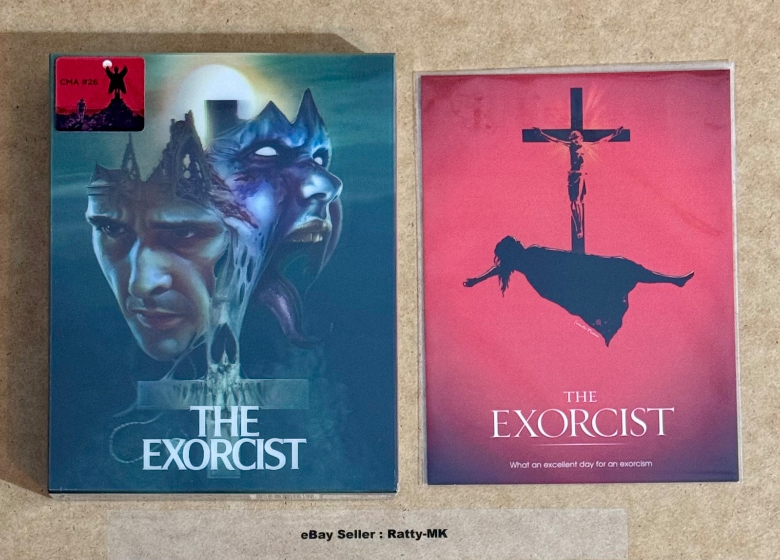 THE EXORCIST - CINEMUSEUM CMA #26 LENTICULAR BLU RAY STEELBOOK - NEW & SEALED