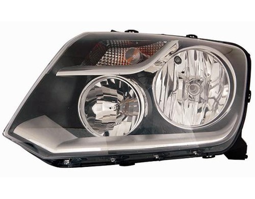 Scheinwerfer Links Volkswagen Amarok 2010-2012 Mit Schwarzem Rahmen-image