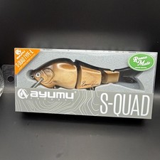 Roman Made Ayumu S-Quad Type-L Fishing Lure Natural Wood