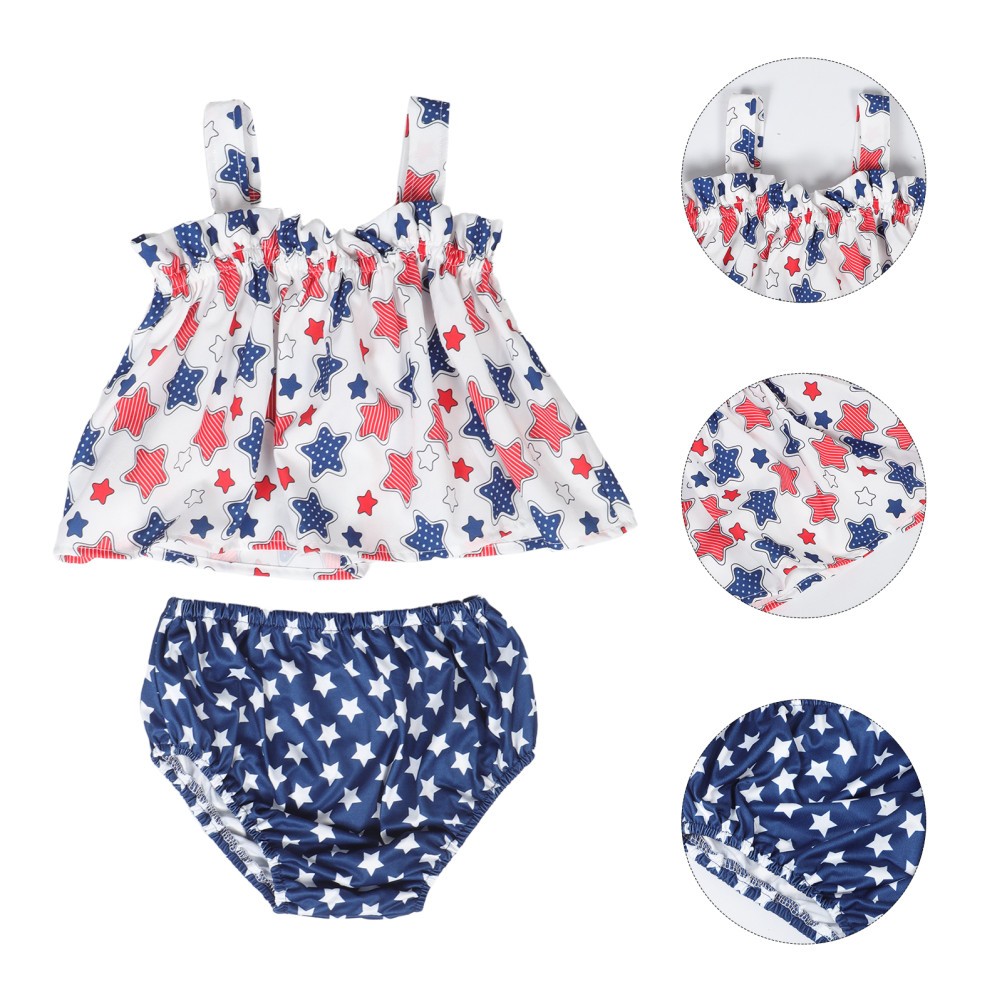 Vestido de niña recién nacido Top conjunto corto bebé niña verano traje de baño