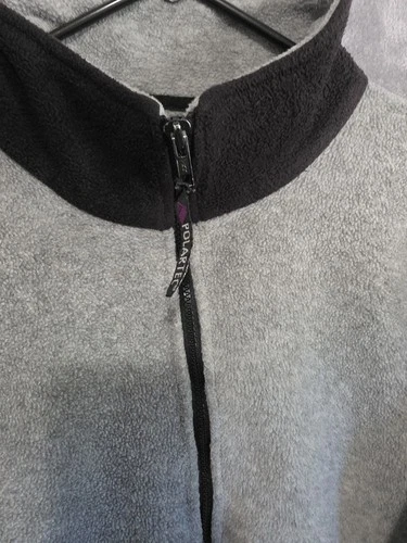 VTG 90s Pacific Crest Fleece Jacket Mens XL Gray Full Zip Outdoor Gorpcore USA image 2