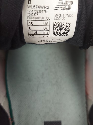 New Balance 574 ENCAP Classic Sneakers Vivid Coral/Mint/White Womens size 10 - Picture 6 of 15