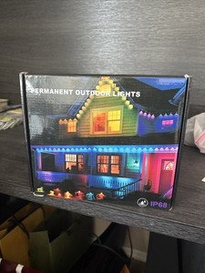50FT Permanent Outdoor Lights for House, 24V RGB+IC Smart Outside Lights / IP68