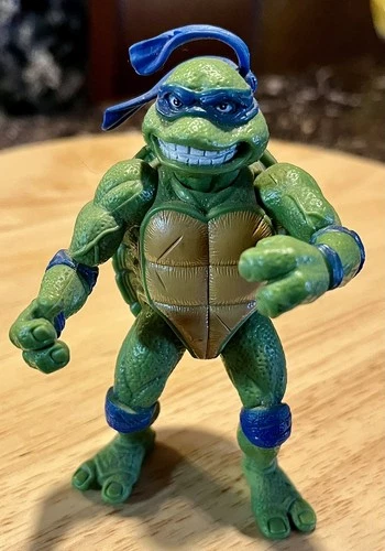 Vintage Teenage Mutant Ninja Turtles~ Leonardo Movie Figure ~Playmate Toys~1992