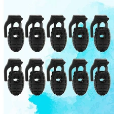 10 Pcs Sneaker Shoe Lace Locks Decorative Clips for Shoes Shoelace Men