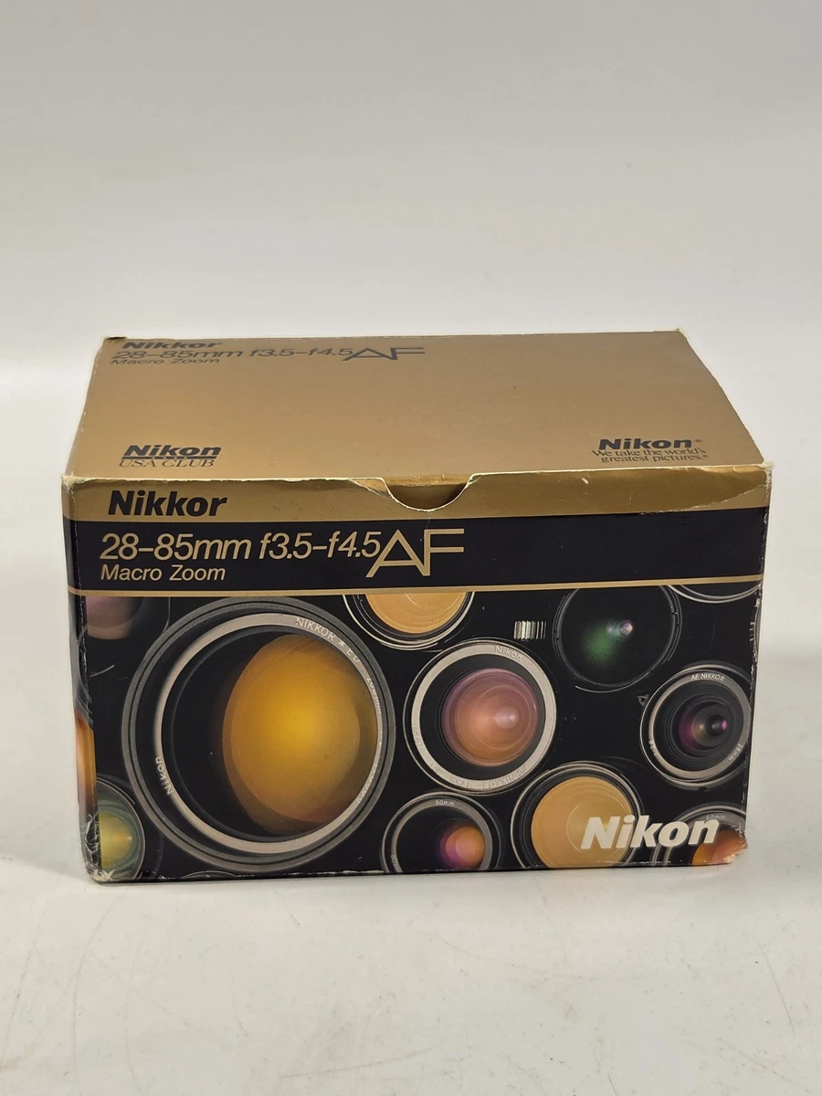 Nikon 28-85mm f/3.5-4.5 Camera Lenses for sale | eBay