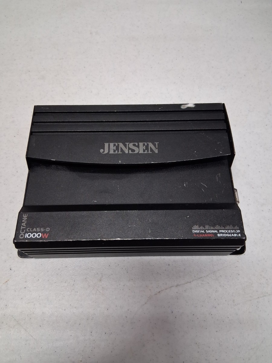 Jensen XDA94RB 1000W 4 Channel Class D Car Amplifier Bluetooth DSP