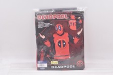 Jazwares Costume Marvel Adult Deadpool Halloween Costume S/M Jersey Top  Mask