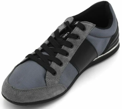 Scarpe da ginnastica da uomo grigie Versace