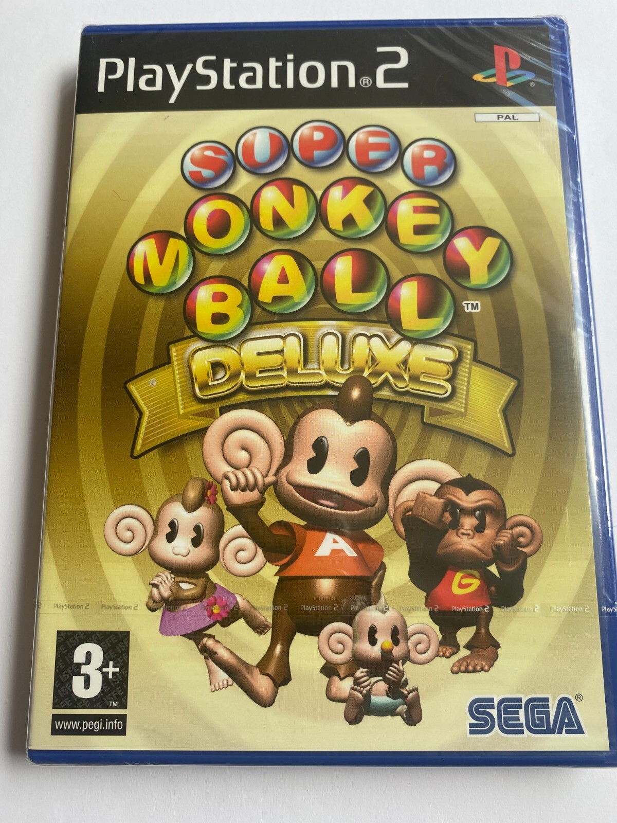 Super Monkey Ball Deluxe - PS2 UK Release Sony Factory Sealed!