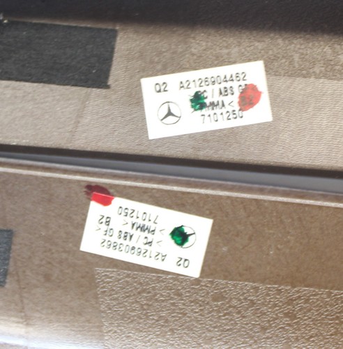 Mercedes E Klasse W212 Interieurleisten Zierleisten Blende HOLZAUSFÜHRUNG WURZEL - Bild 15 von 18