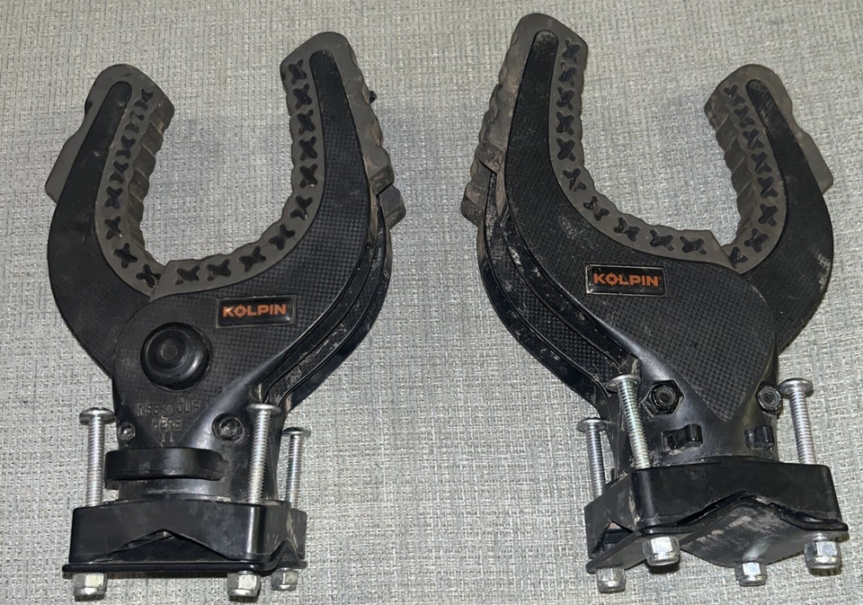 KOLPIN ATV Rifle Rack Mount Holder UTV Ratcheting Shotgun Fishing Pole