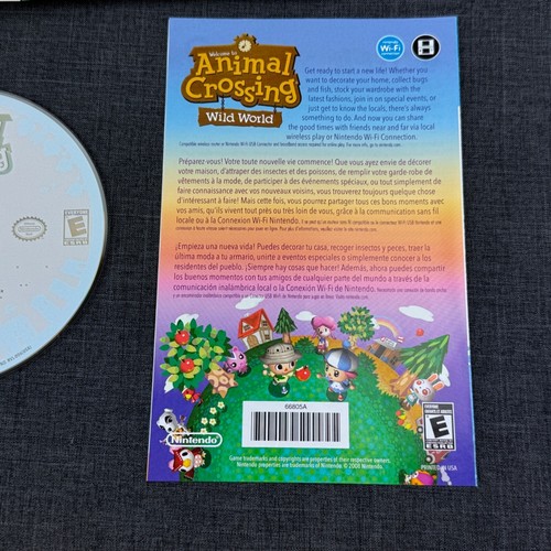 Animal Crossing City Folk Nintendo Wii 2008 komplett CIB getestet funktioniert - Bild 12 von 14