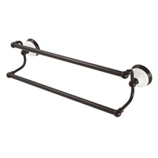 Kingston Brass BA11318ORB 18" Dual Towel Bar, Oil Rubbed Bronze, Bronze