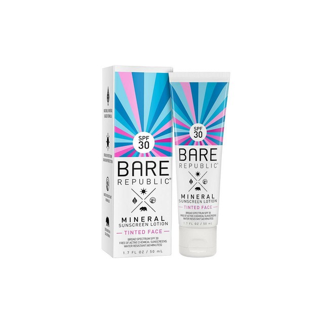 bare tinted sunscreen