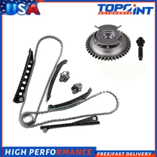 Timing Chain Kit Cam Phaser For Ford Expedition F-250 Super Duty 5.4L SOHC