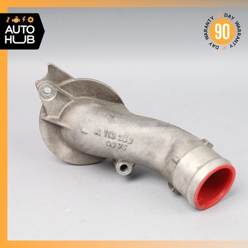 01-11 Mercedes W220 S55 CL55 AMG Water Pipe Thermostat Housing 1132030075 OEM - Picture 7 of 11