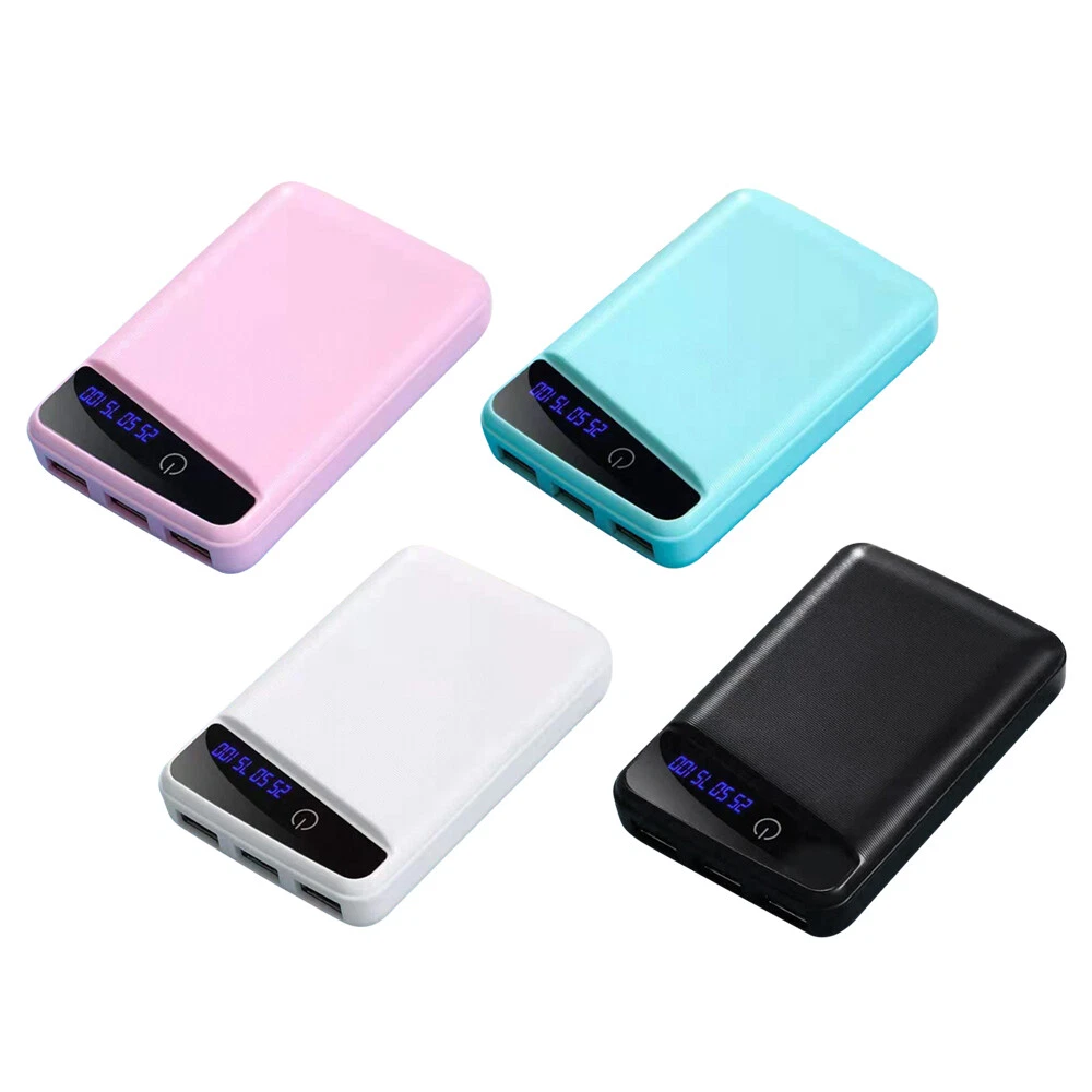 Power Bank Case For 3 USB 3* 18650 Battery Charger Box with Digital LCD Display