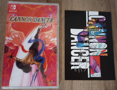 Cannon Dancer Osman (Nintendo Switch) Strictly Limited, w/ postcard, new, sealed