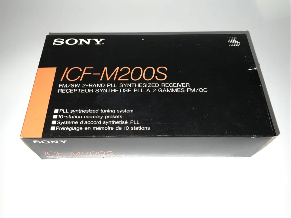Sony ICF-M200S OVP Nur Verpackung ohne Radio