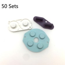 50sets Replacement Conductive Rubber Silicone Pads for Nintendo GB Console DMG