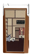 Elie Bleu J-15, Brown El Secadero Jet Flame Torch Lighter,  EBJ1573, New In Box