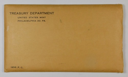 1956 BU U.S. Proof Silver Coin Set in Original Flat Pack - Picture 2 of 4