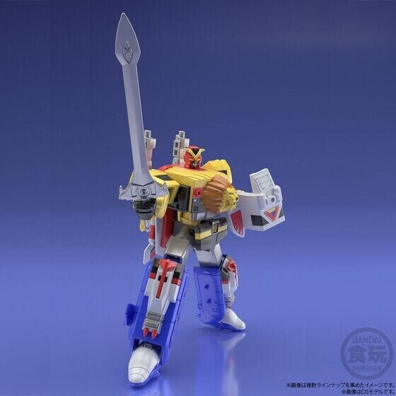 LIVEMAN ロボットフィギュア Bandai Choujuu Sentai Liveman Live Robot Set of 3 Super Mini Pla