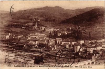 CPA LAMASTRE Gesamtansicht - Vallée du Doux (398660)