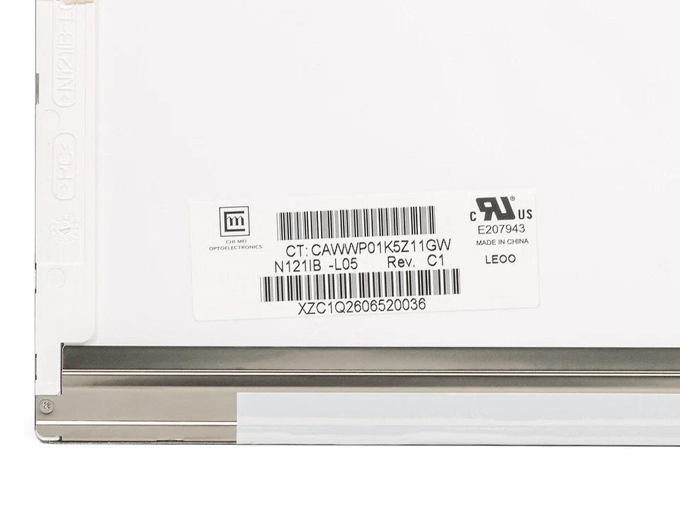 Genuine Chi Mei 12.1" WXGA Matt LED LCD Screen 1280 x 800 N121IB-L05 (A) - Image 3 of 3