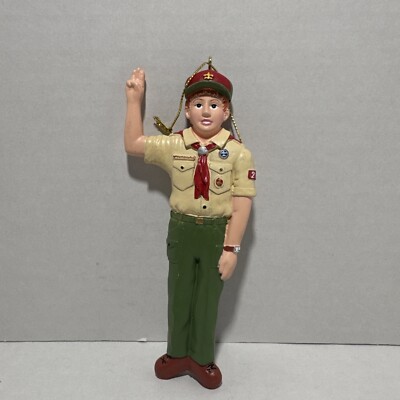 Kurt Adler 6'' Boy Scouts of America Oath Christmas Holiday Ornament W0329