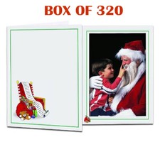 TAP Santa Chair Photo Folder for a 4x6" Photo, White Box of 320 