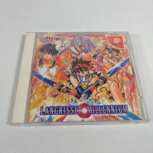 Japanese Langrisser Millennium SEGA Dreamcast Complete CIB Japan US Seller