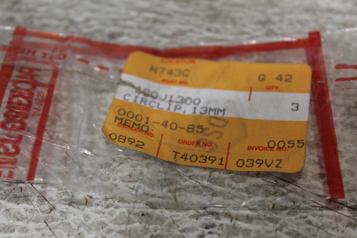 OEM KAWASAKI CIRCLIP 13MM FITS VULCAN 900, NINJA 650 # 480J1300 | eBay