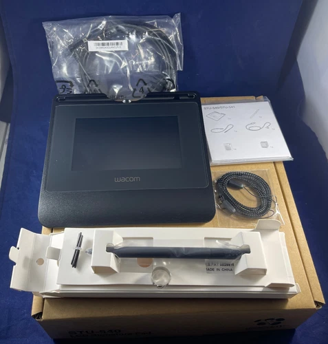 Wacom STU-540 Color LCD Signature Pad STU-540/K With Pencil