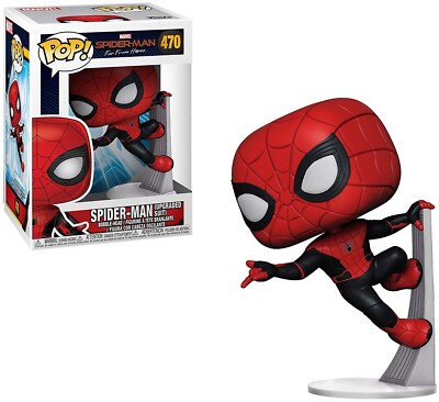 Funko Pop! Spider-Man: Far From Home UPGRADED SUIT #470 Marvel - NEU & ORIGINAL