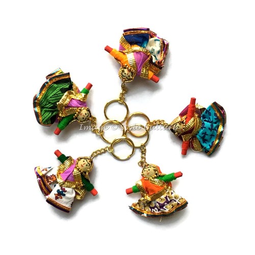 Indian Hippie Doll Designer Key Rings Cotton Bohemian wholesale key Chains Long - Picture 15 of 36
