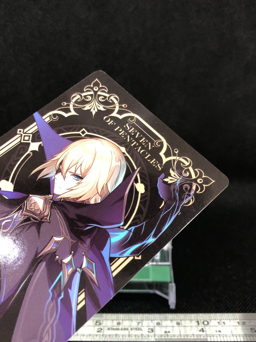 Dainsleif Seven of Pentacles Genshin Impact Tarot Card Japan Game