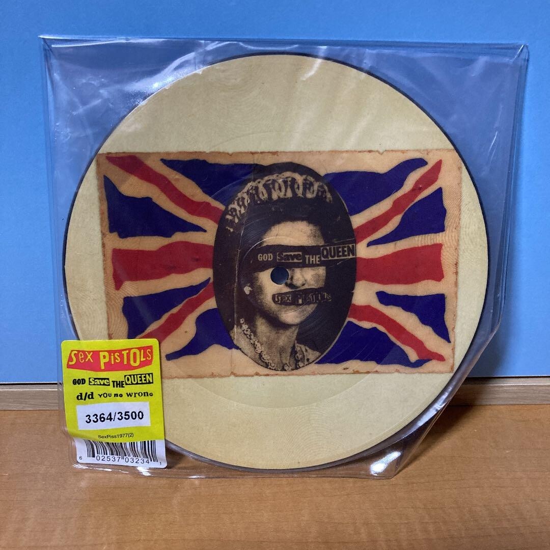 セックス・ピストルズ EPレコード「GOD SAVE THE QUEEN」 セックス・ピストルズ EPレコード「GOD SAVE THE QUEEN」