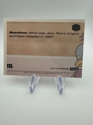1992 Comic Ball 4 Football Cards Fill Your Set! Looney Tunes - Picture 247 of 411