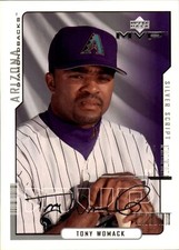 2000 Upper Deck MVP Tony Womack Silver Script #60Arizona Dbacks