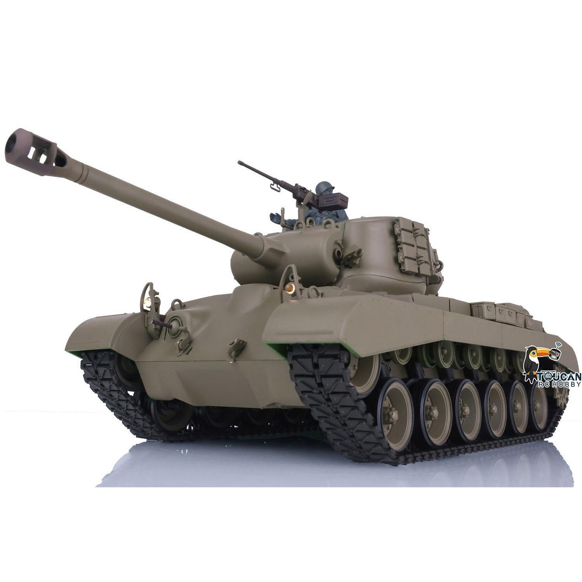 1/16サイズ戦車ラジコン　US　M26パーシング　ヘンロン3838-1 7.0 Henglong 1/16 Scale RTR RC Tank 3838 USA M26 Pershing
