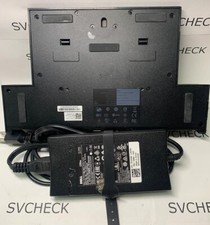 Lot of 4 DELL PR 02X DOCKING STATION WITH ADAPTOR