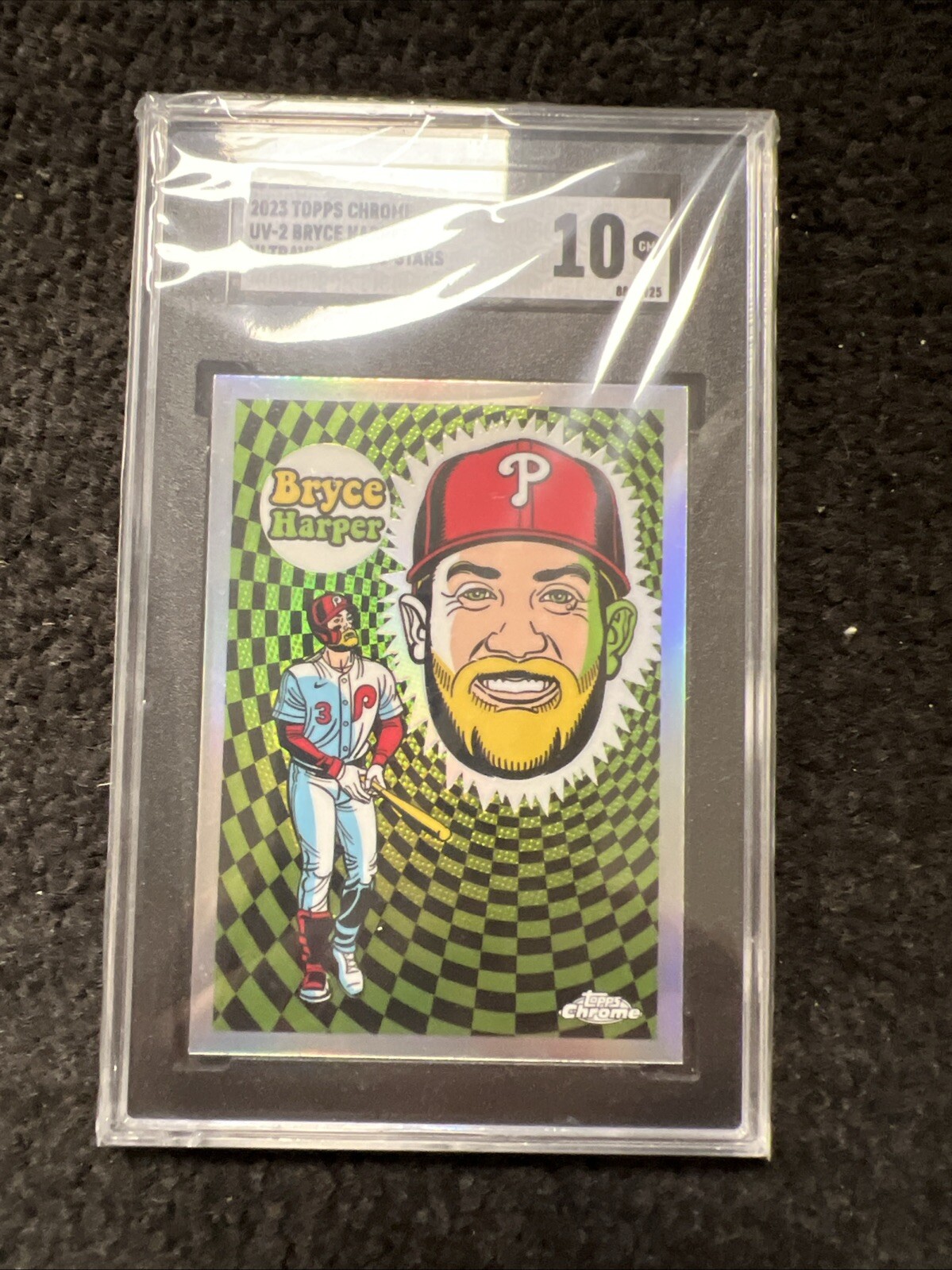 2023 Topps Chrome - Ultraviolet All-Stars #UV-2 Bryce Harper