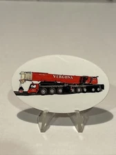 Vergona Crane Co. Operating Engineers Hardhat Sticker Hard Hat A