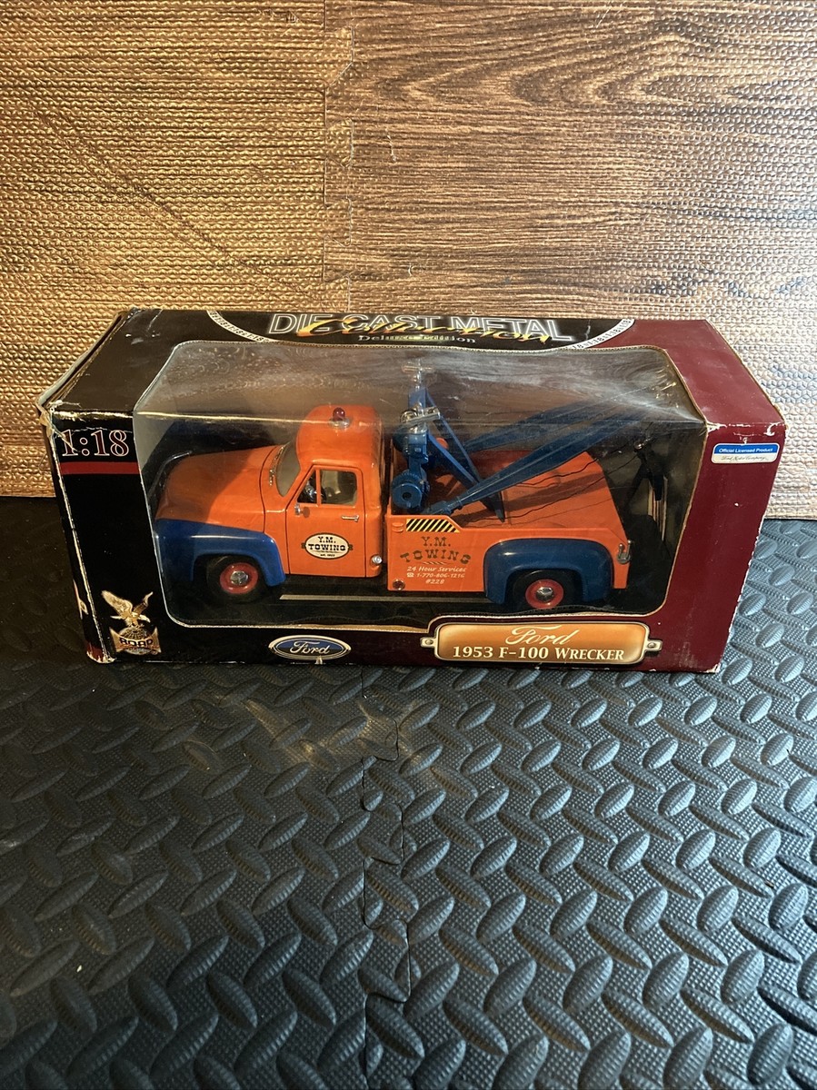 ミニカー1/18 Ford 1935 F-100 WRECKER No.202 ROAD SIGNATURE 1/18 1:18 Ford F100 Wrecker 1953 F-100 Open