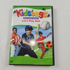 Kidsongs Music Video Stories Let's Play Ball DVD (1987) Sing Along Kids RARE OOP