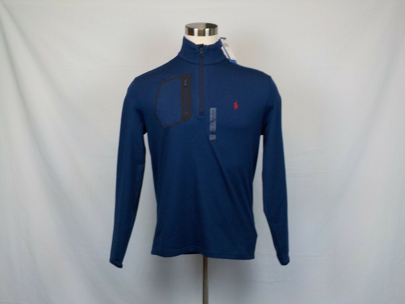 NWT Polo Ralph Lauren Tactical Zippered Pocket Pull Over Size M (Blue) Popularna WYPRZEDAŻ, WYPRZEDAŻ