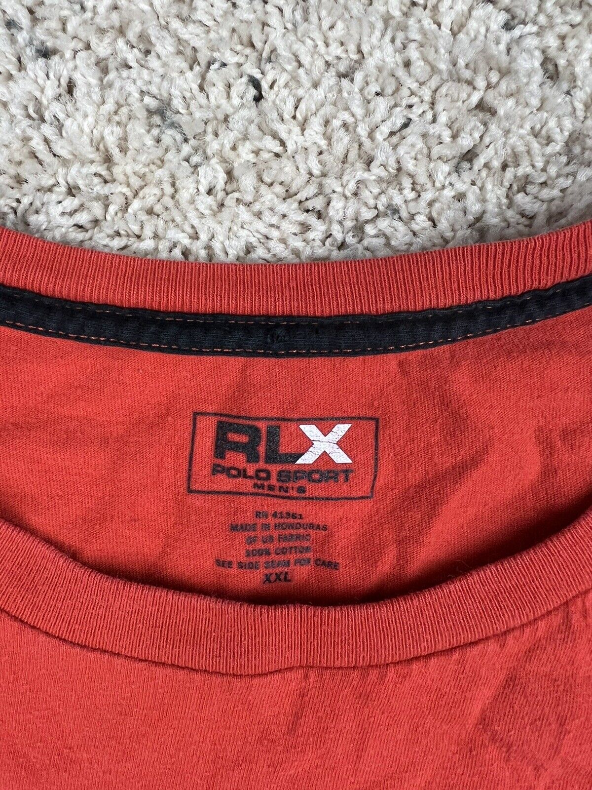 RLX Polo Sport Ralph Lauren Men’s XXL T Shirt Ora… - image 2