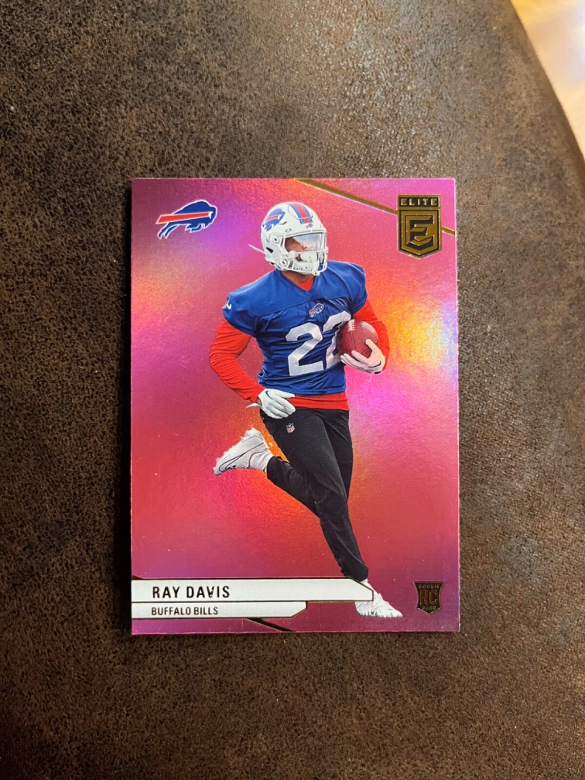 2024 Donruss Elite Ray Davis RC #154 Pink Parallel BILLS